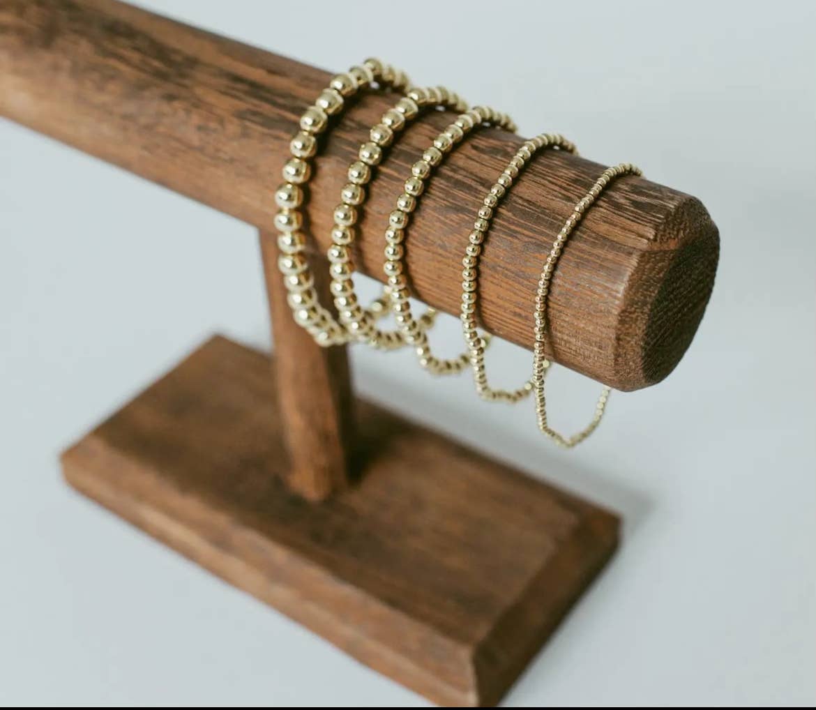 Gold Filled Bracelet - water proof/ non-tarnish/ sweat proof: 5mm