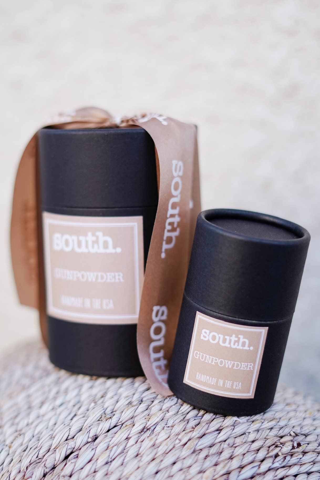 Gunpowder Sandalwood + Bourbon Soy Wax Jar Candle: Regular
