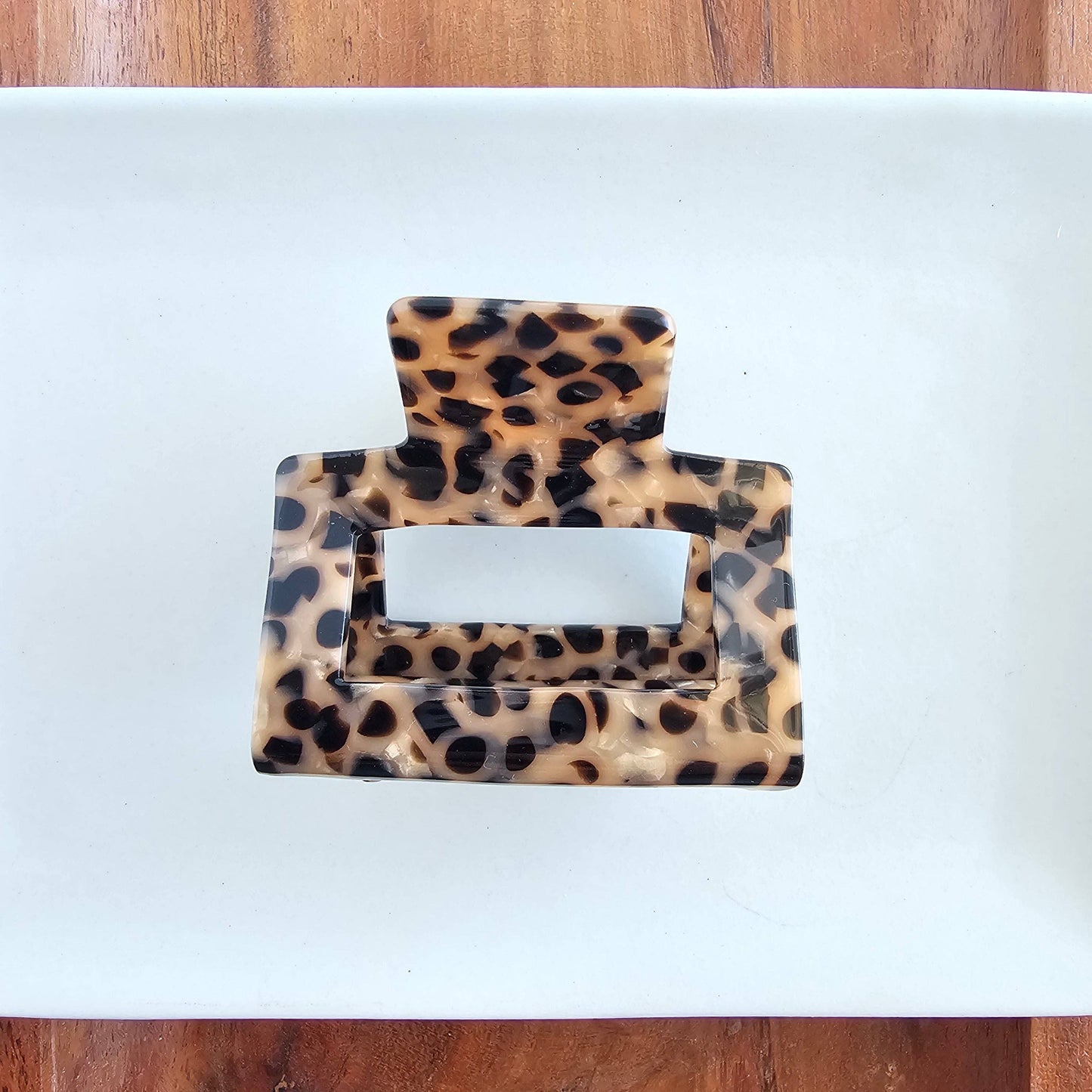 Carly Hair Claw - Cheetah / Leopard, Clip