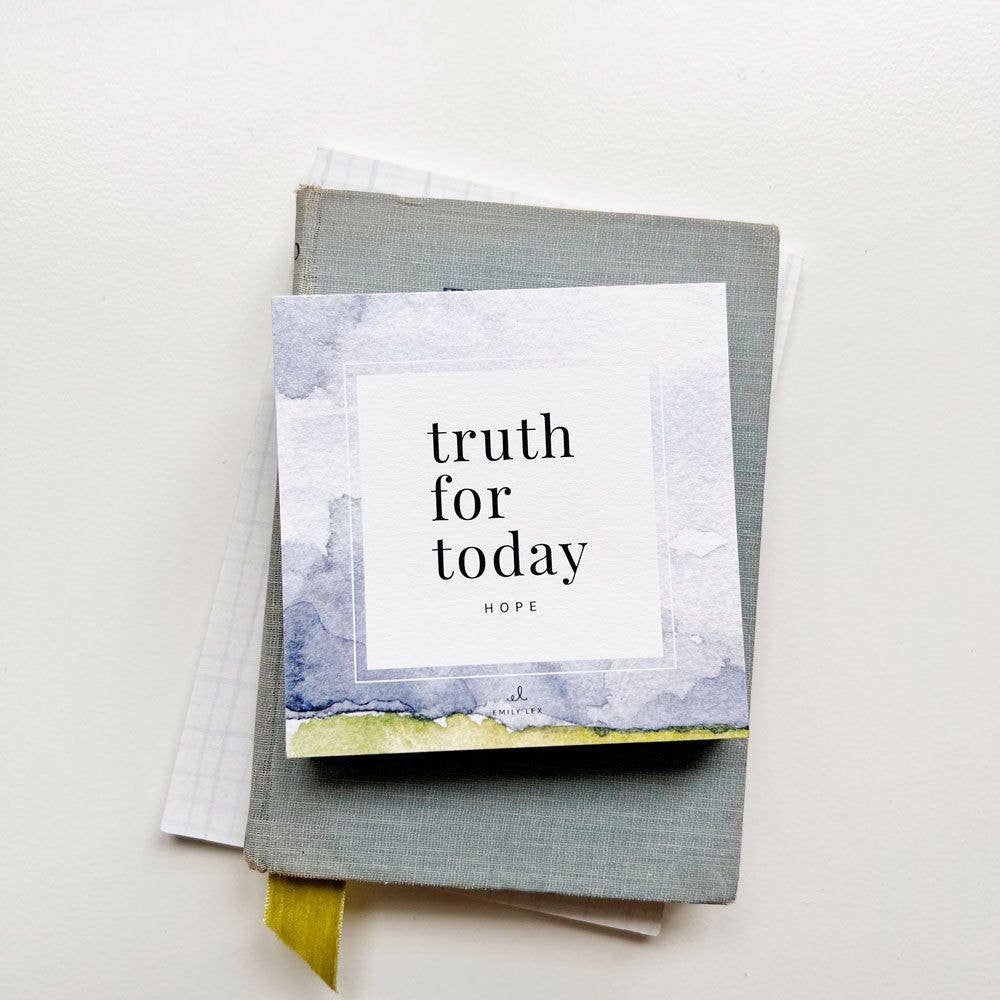 Truth for today hope cards with stand