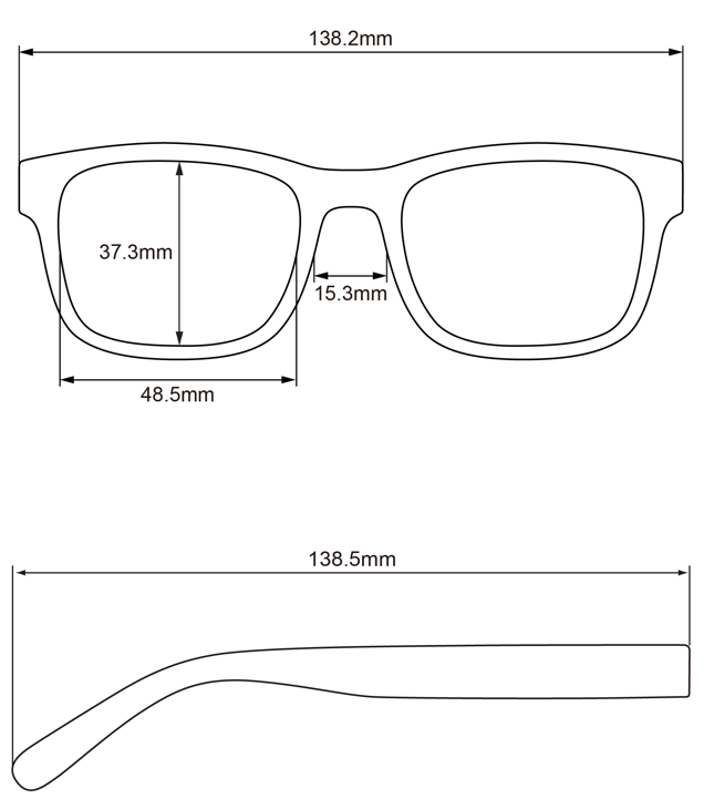 Alex Reading Glasses: Red / +1.25