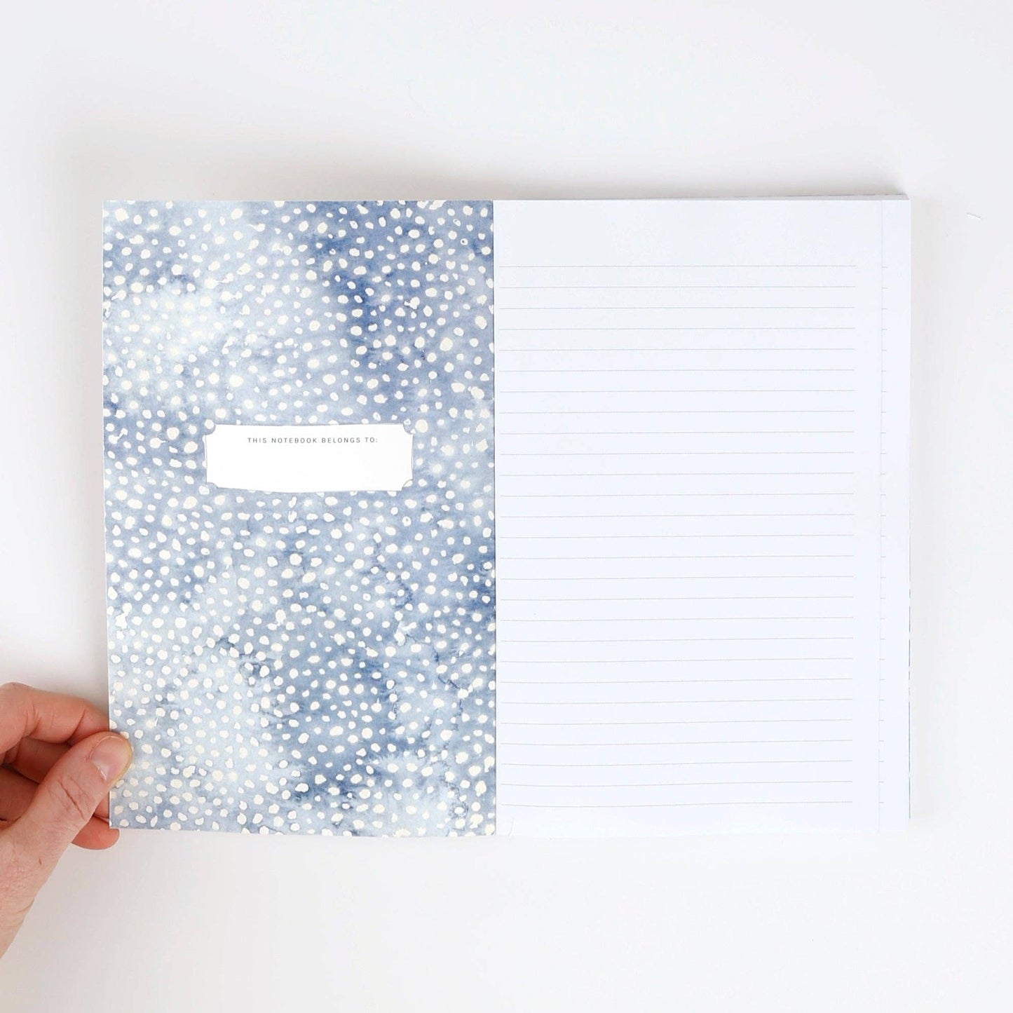 Softtouch Cover Notebook with Original Watercolor Artwork: Mugs