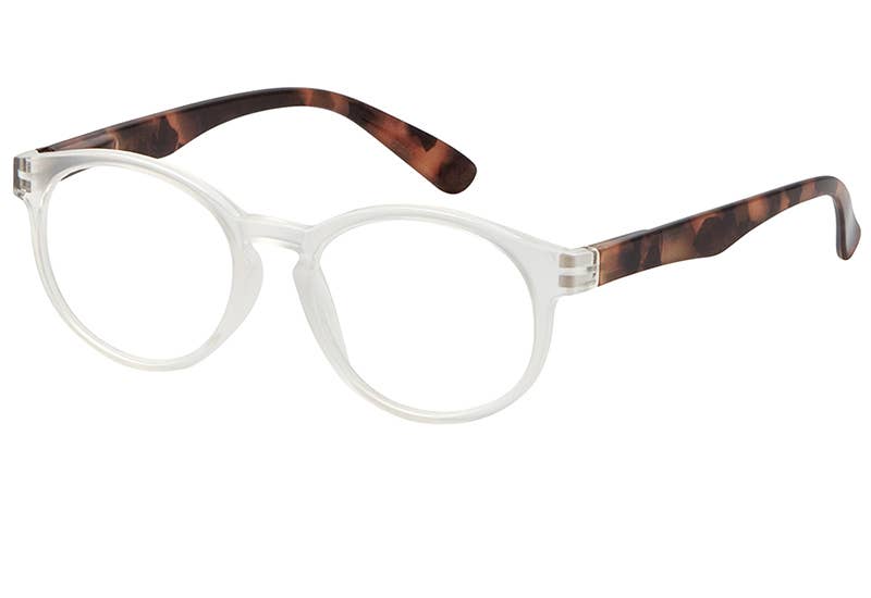 Avril Reading Glasses: Pink / +1.75