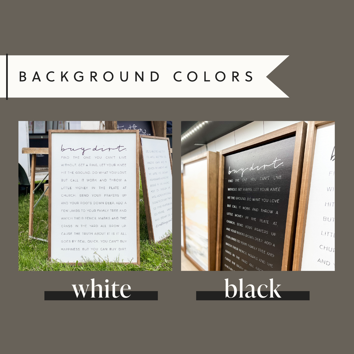 For To Us A Child Is Born | Christmas Home Decor: White / Light Oak / 8x12"