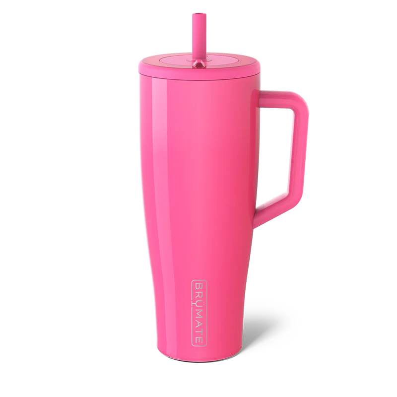 Brumate Era 40oz tumbler: Neon Pink