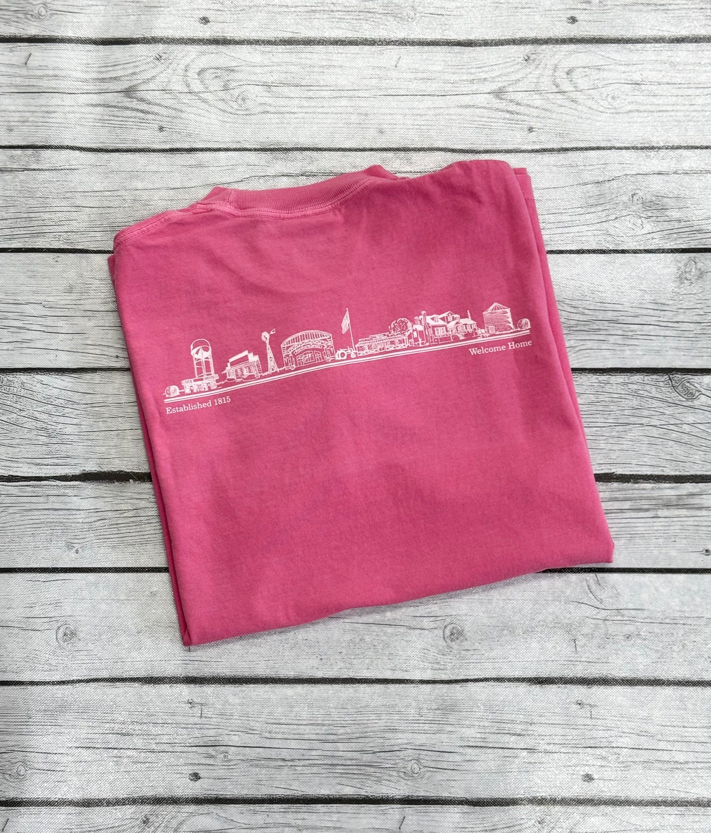 Pike Road Townscape 2025 Short Sleeved Shirt