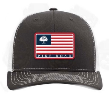 Proper Flag Patch Trucker Hat - Charcoal Grey