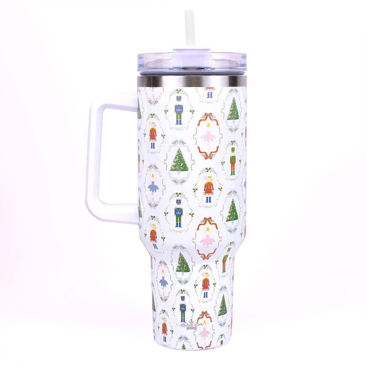 Nutcracker Waltz Tumbler White/Multi 40oz