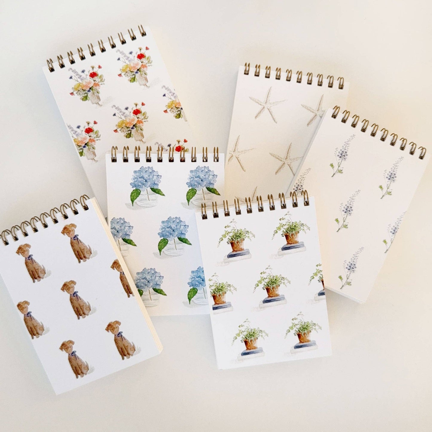Mini jotter pad: Hydrangea