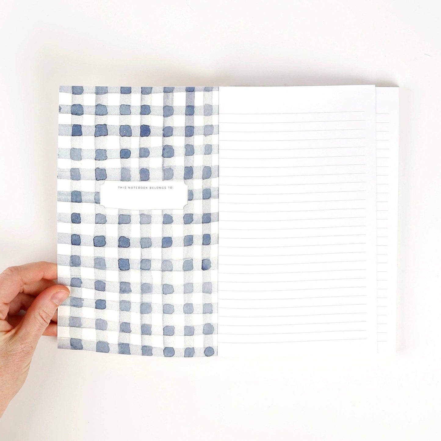 Softtouch Cover Notebook with Original Watercolor Artwork: Mugs