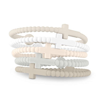 Jesus Bracelets - 5 Packs: Serene / Medium