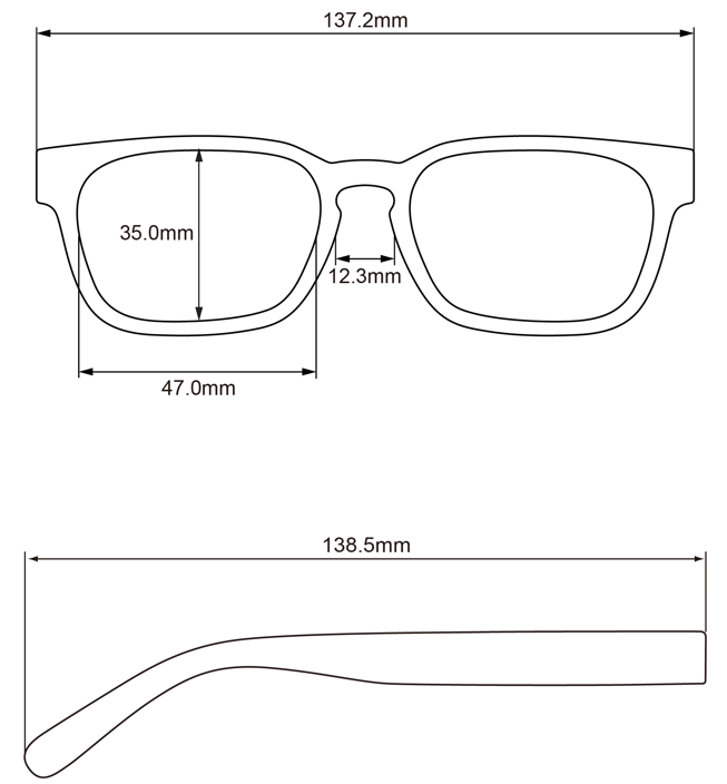 Windsor Reading Glasses: +2.25