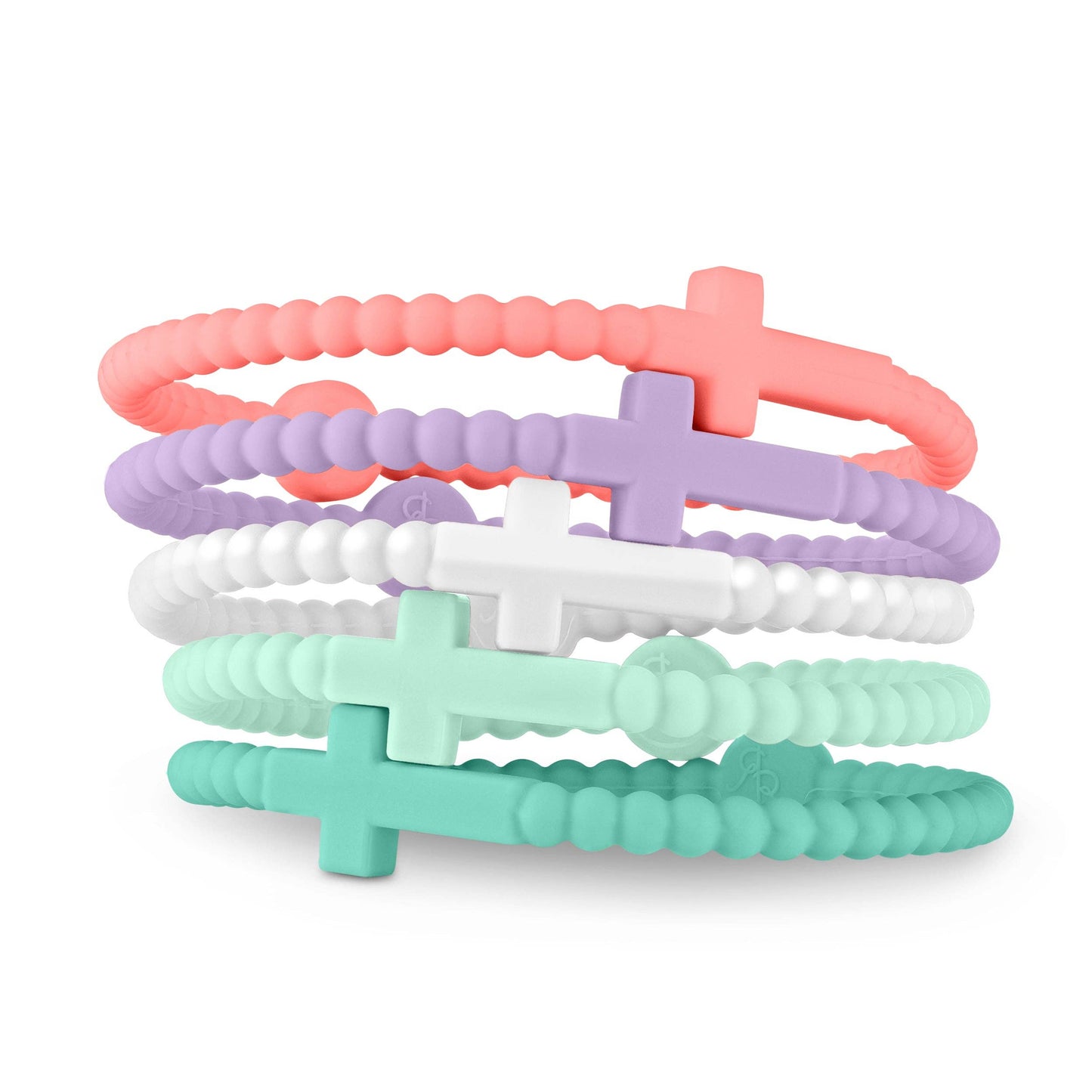 Jesus Bracelets - 5 Packs: Mermaid / Medium