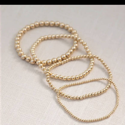 Gold Filled Bracelet - water proof/ non-tarnish/ sweat proof: 3mm