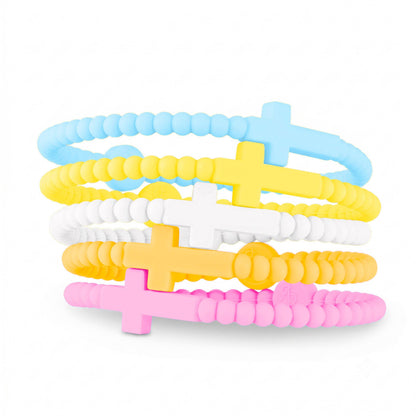 Jesus Bracelets - 5 Packs: Tutti Frutti / Small