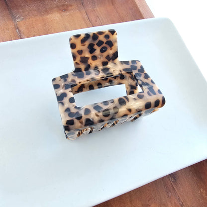 Carly Hair Claw - Cheetah / Leopard, Clip