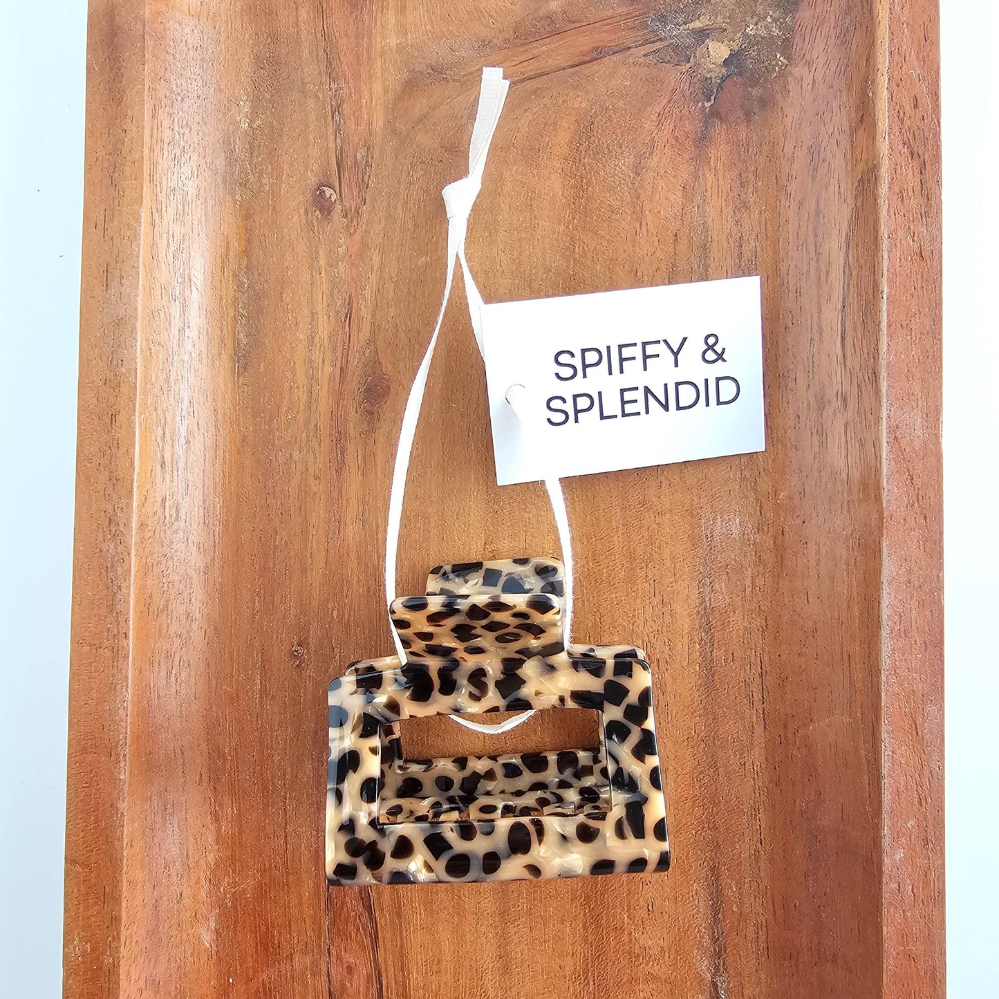 Carly Hair Claw - Cheetah / Leopard, Clip