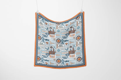 Auburn University Silk Scarf