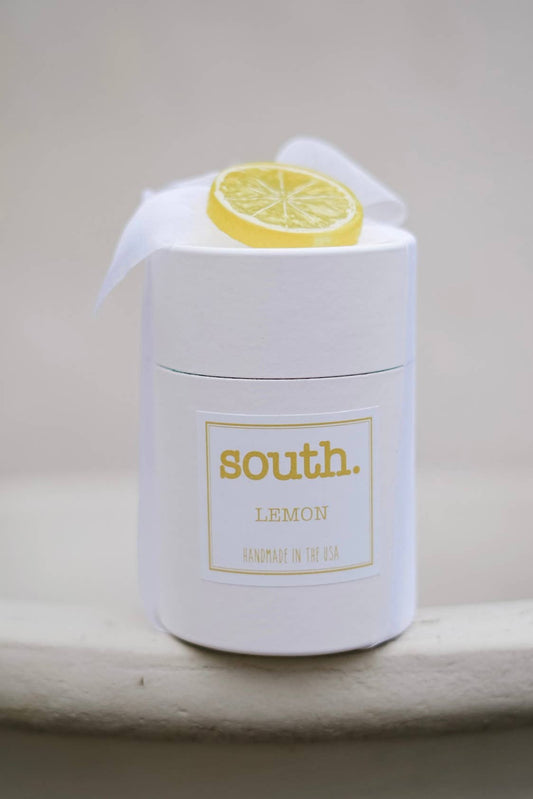 Lemon Scented Soy Wax Filled Candle, 60-80 Hour Burn Time: Regular