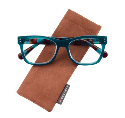 Shay Reading Glasses: Tan / +1.25