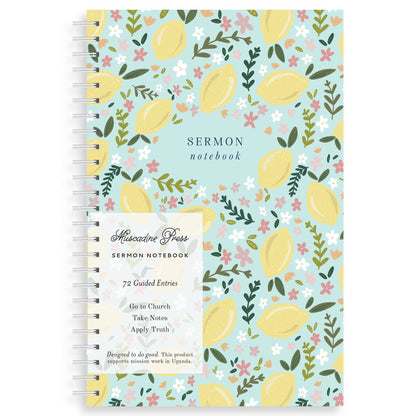 Sermon Notebook, Lemon Blossom