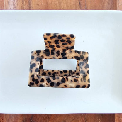 Carly Hair Claw - Cheetah / Leopard, Clip