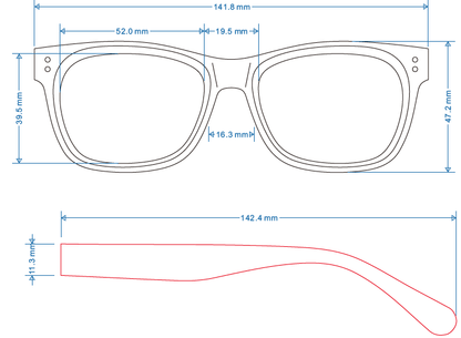 Shay Reading Glasses: Tan / +2.25