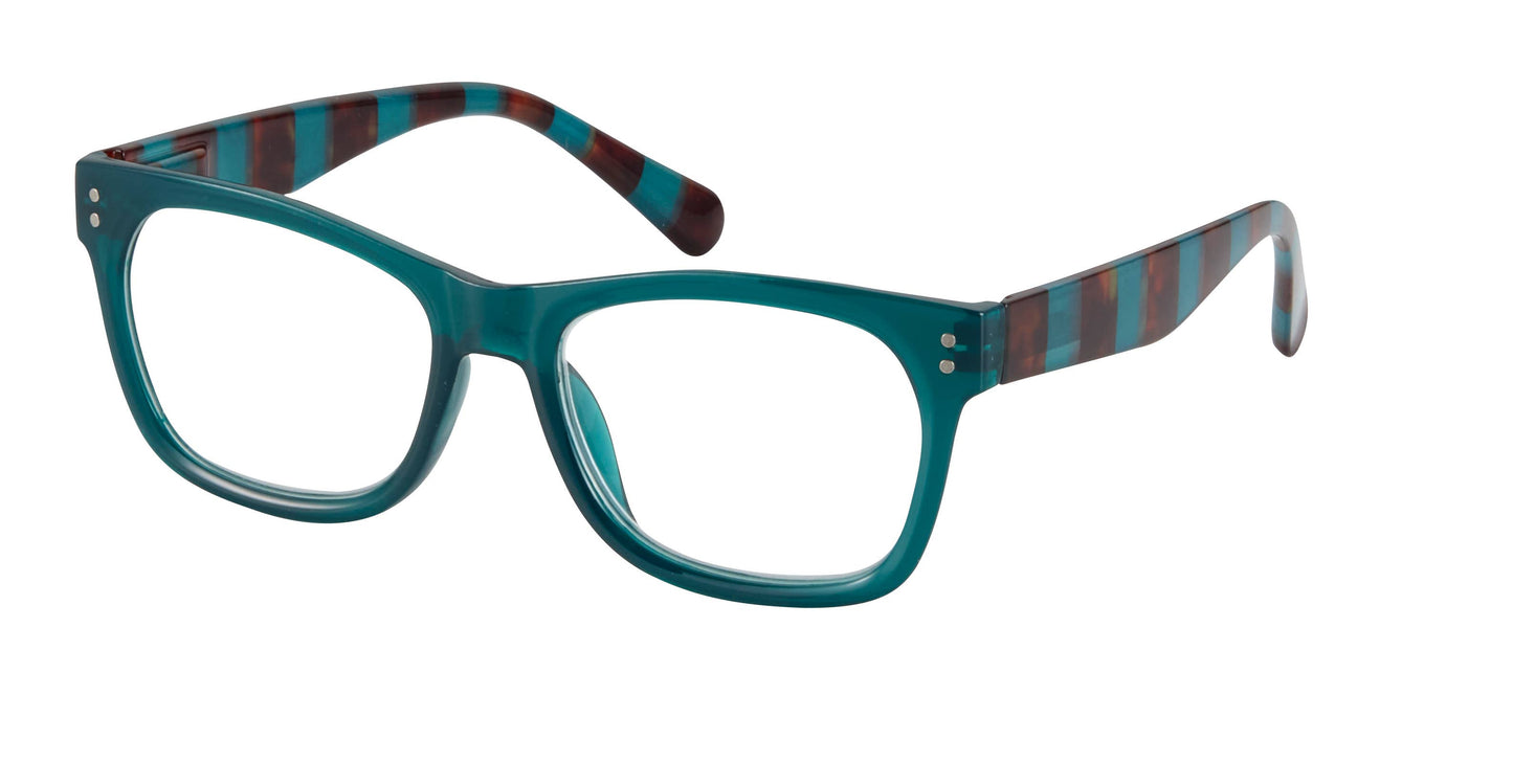Shay Reading Glasses: Tan / +2.25