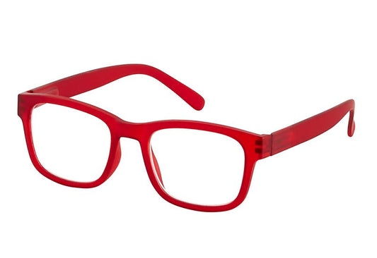 Alex Reading Glasses: Red / +1.25
