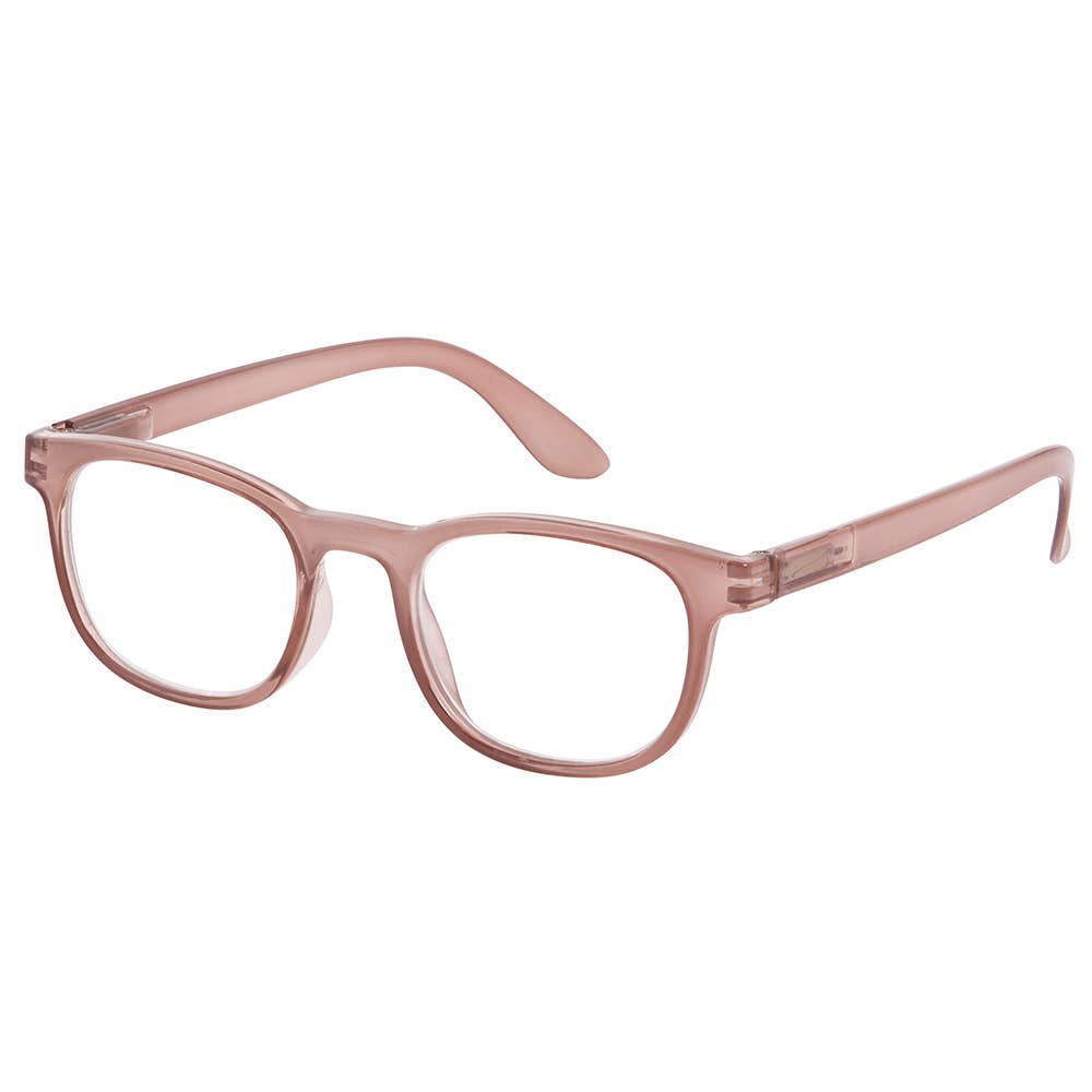 Twyla Reading Glasses: Pink / +2.25