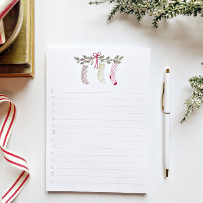Christmas checklist notepad: Gifts