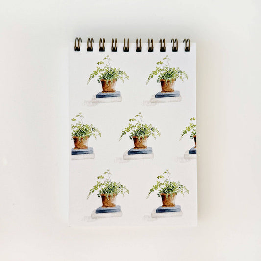 Mini jotter pad: Maidenhair fern