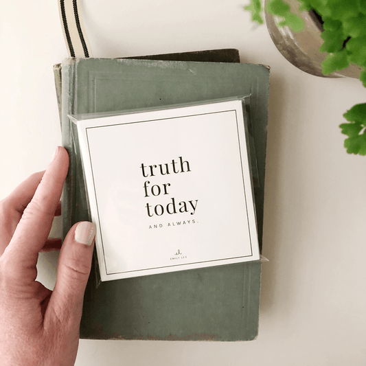 Truth for today cards with stand