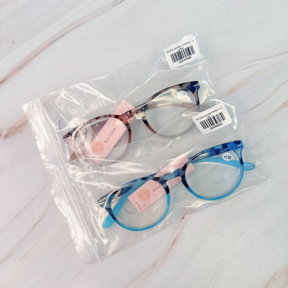 Color Tortoise Reading Glasses: Coffee / 1.5