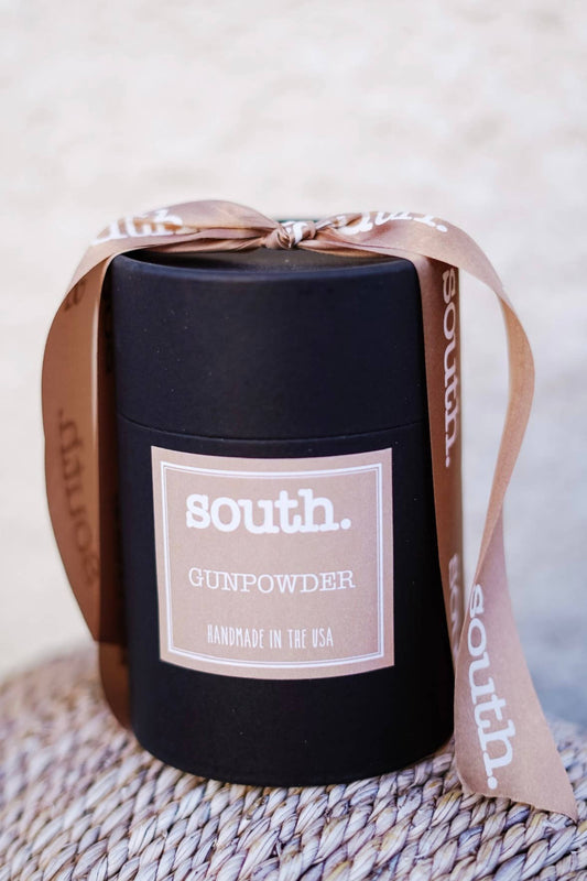 Gunpowder Sandalwood + Bourbon Soy Wax Jar Candle: Regular