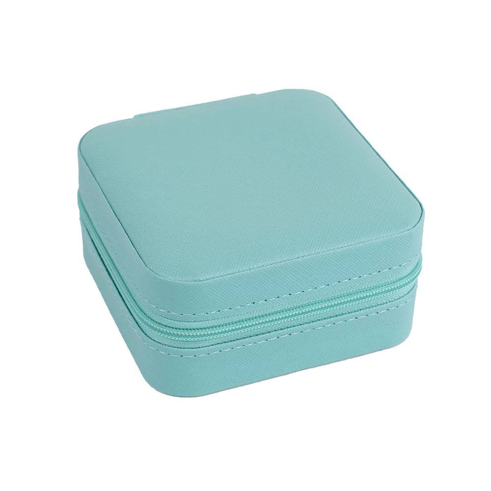Sadie Jewelry Organizer   Turquoise   3.75x1.75x3.75