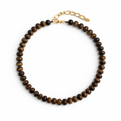 Refined Stone Bead Necklace – Timeless Everyday Accent: Pink Jade