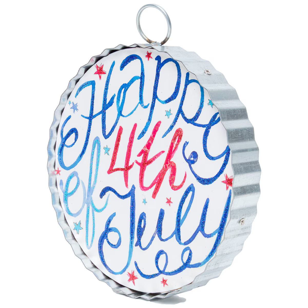 Round mini art Happy 4th of July