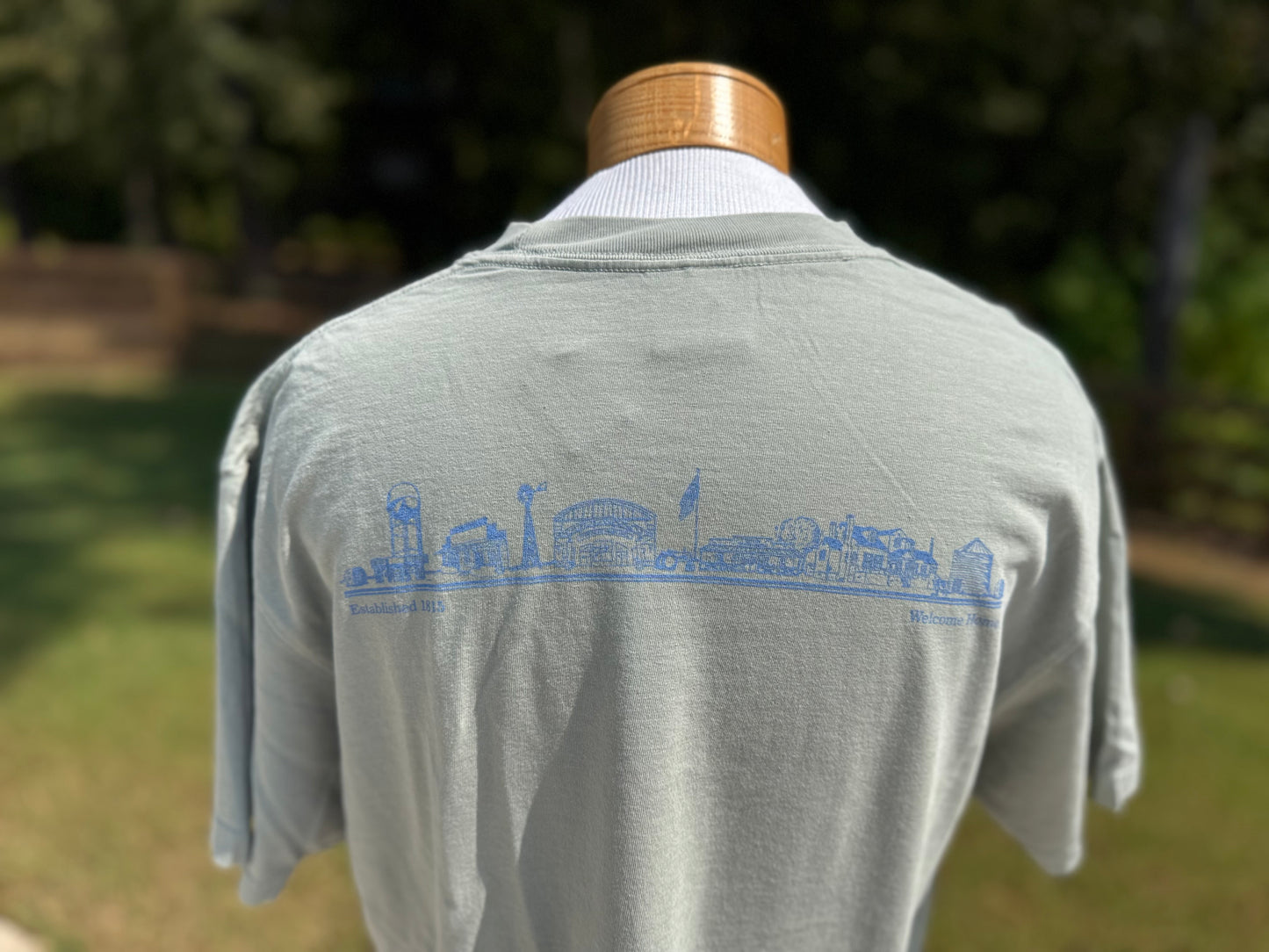 Pike Road Townscape Short Sleeved Shirt - Bay