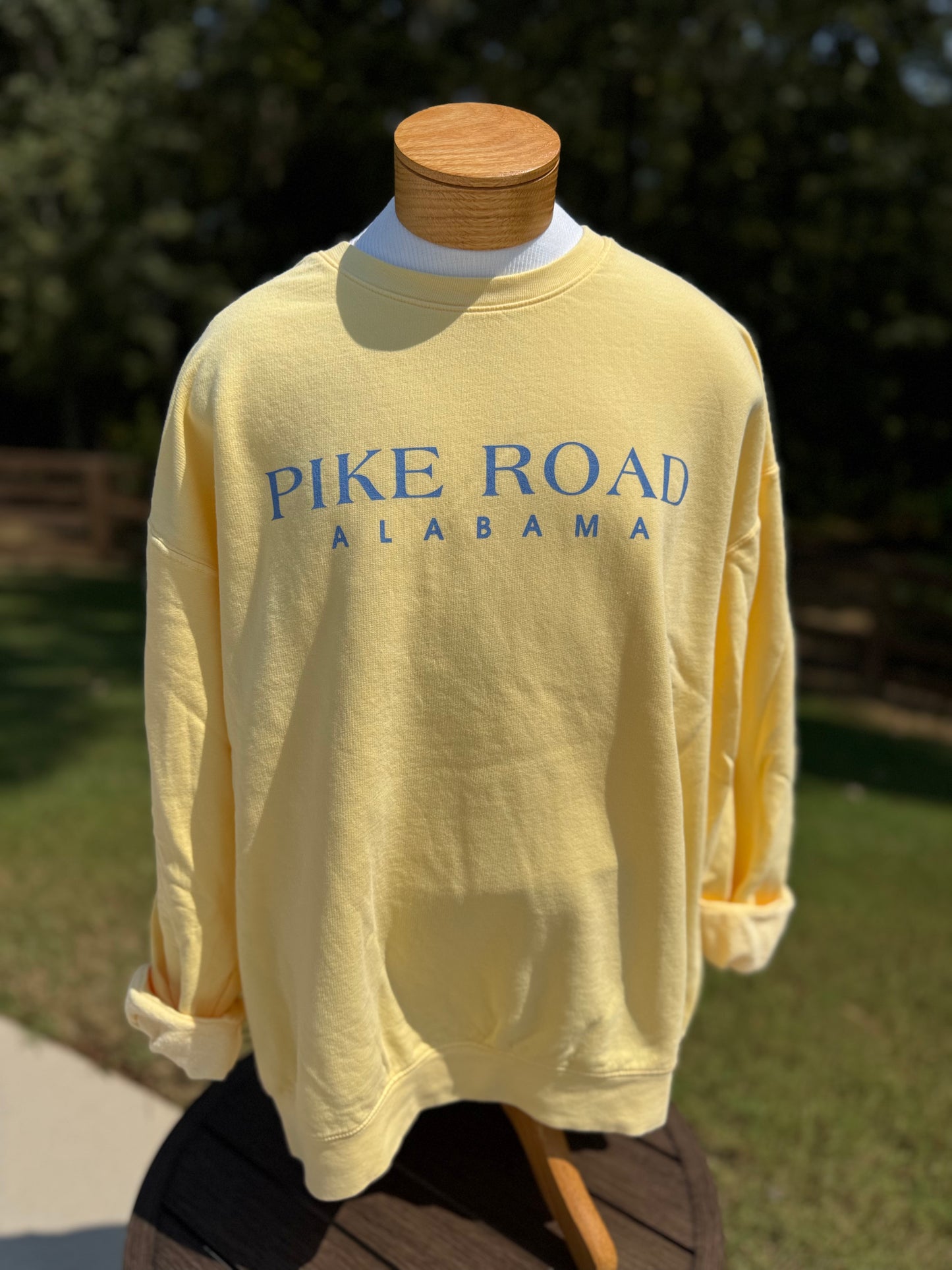 Pike Road Townscape Comfort Colors Sweatshirt - Butter