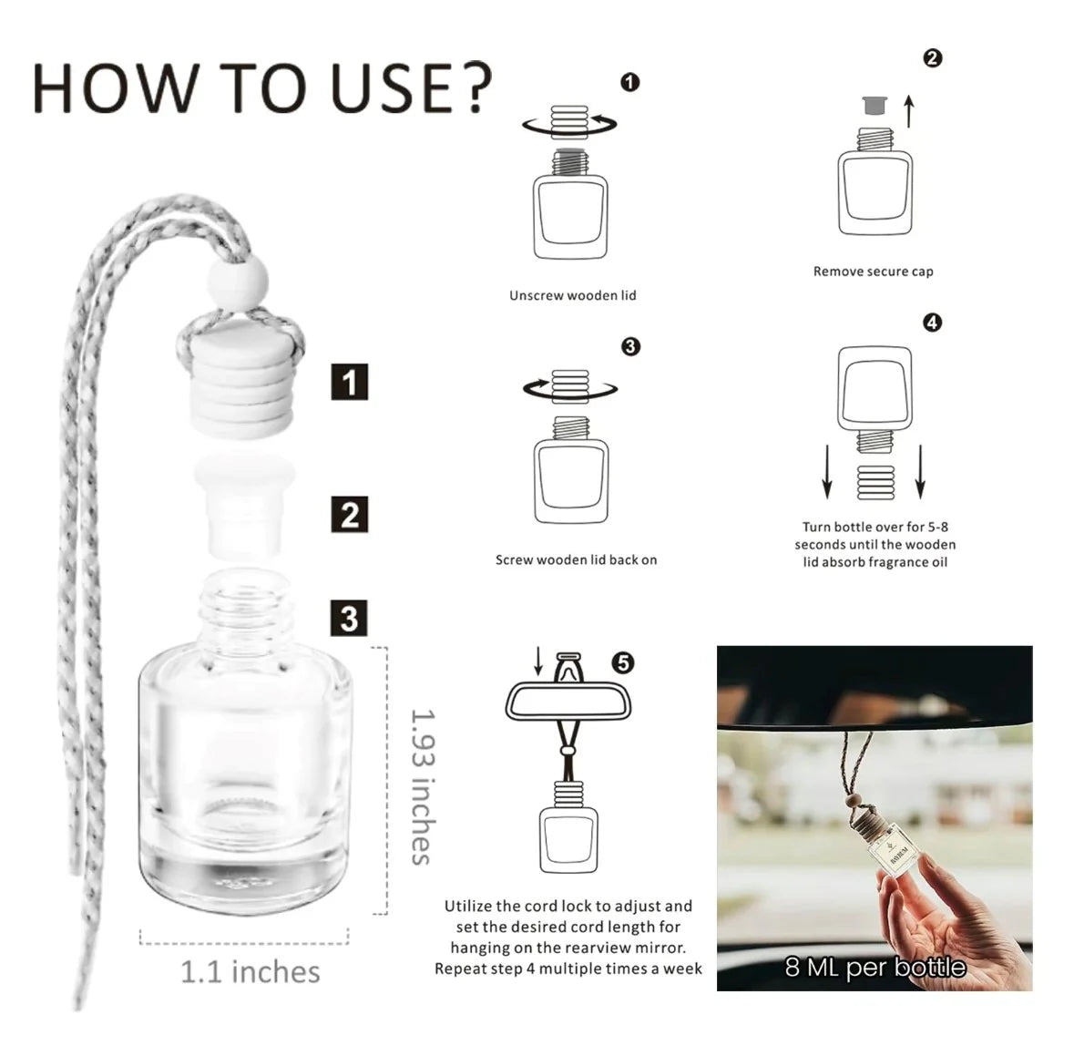 Car freshener - Volcano Island scent