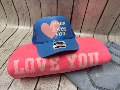 Jesus Loves You Trucker Hat