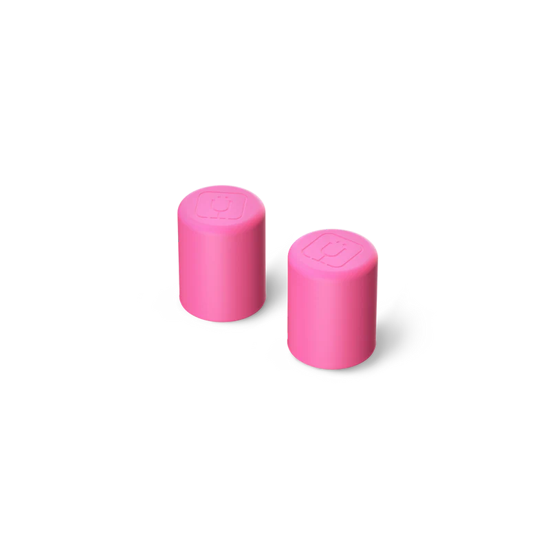 Brumate Era magnetic straw cover 2-pack: Neon Pink