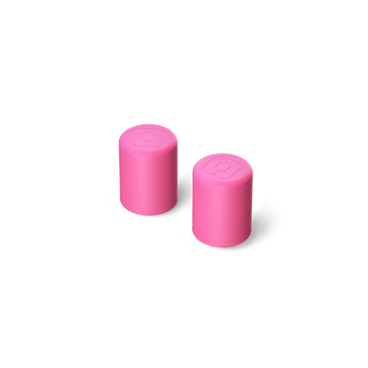 Brumate Era magnetic straw cover 2-pack: Neon Pink