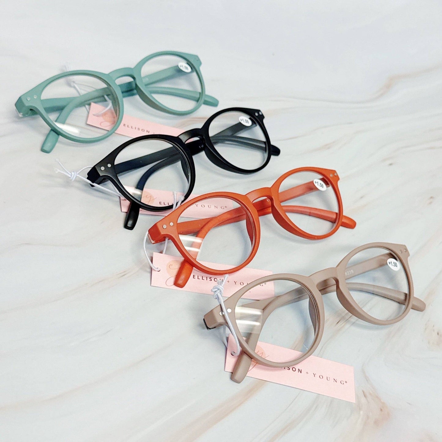 Perfect Air Light Reading Glasses: Olive / 1.5