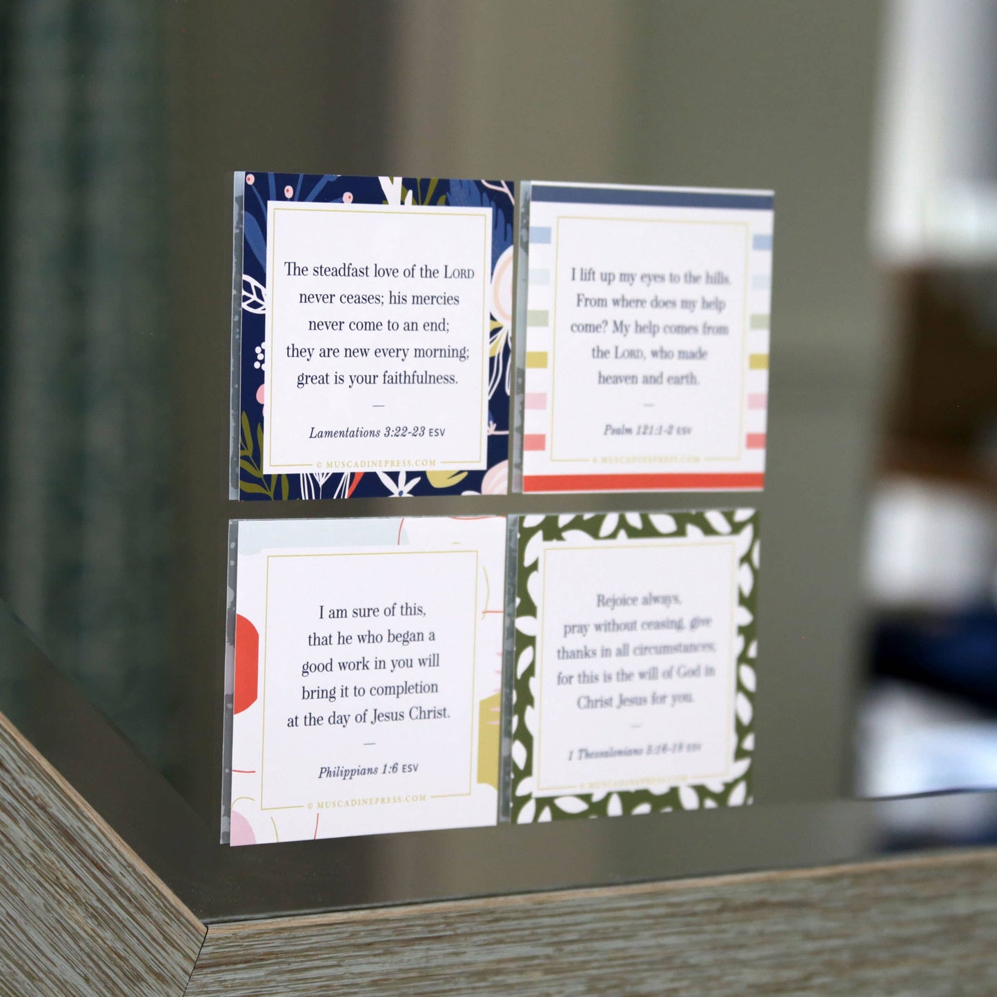 Scripture Static Cling, Trust in the Lord