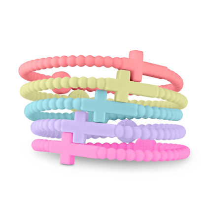 Jesus Bracelets - 5 Packs: Berry Bliss / Small