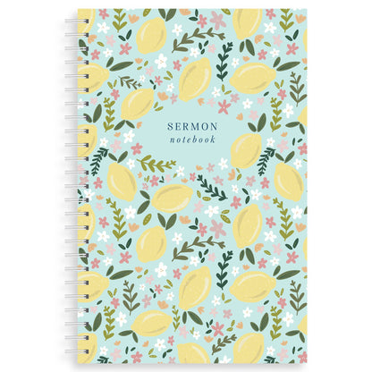 Sermon Notebook, Lemon Blossom
