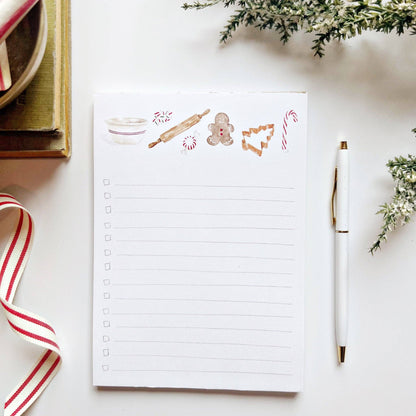 Christmas checklist notepad: Gifts