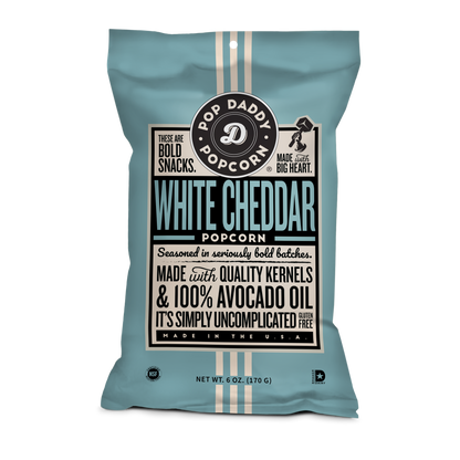 Flavored Popcorn - 6oz - Real White Cheddar